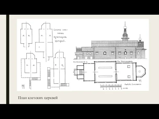 План клетских церквей