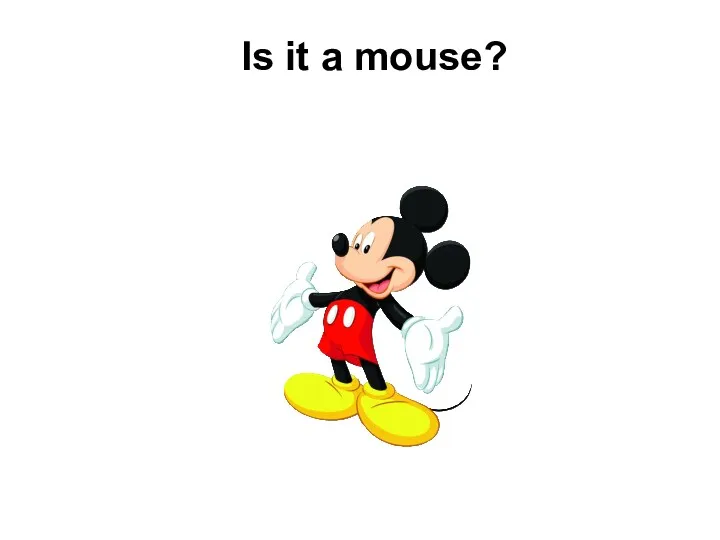 Is it a mouse?