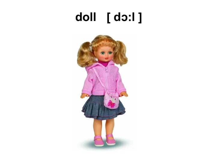 doll [ dᴐ:l ]