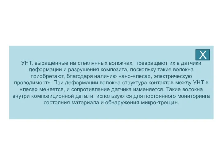 УНТ, выращенные на стеклянных волокнах, превращают их в датчики деформации