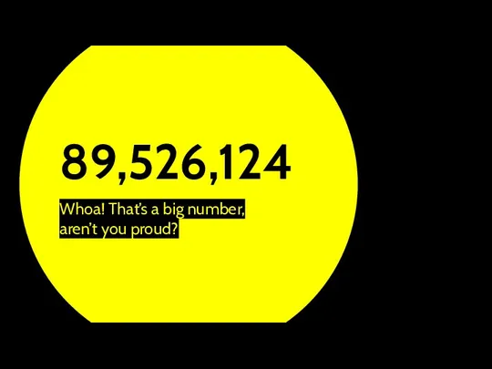 89,526,124 Whoa! That’s a big number, aren’t you proud?