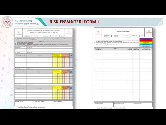 RİSK ENVANTERİ FORMU