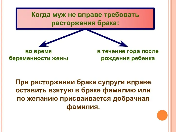 Когда муж не вправе требовать расторжения брака: во время беременности