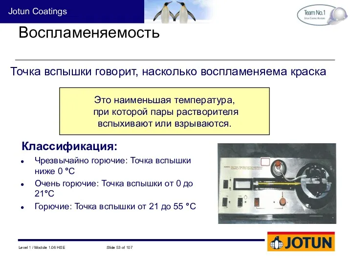 Это наименьшая температура, при которой пары растворителя вспыхивают или взрываются.