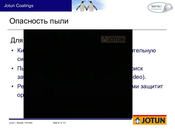 Для чего защищаться против пыли? Кислород попадает в организм через