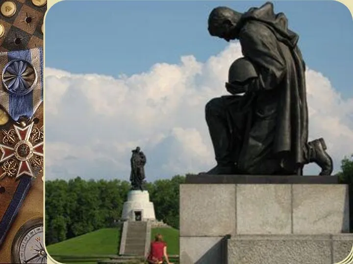Берлин. Памятник советскому воину-победителю (1946-1949 гг.) В 1946 году Е. В. Вучетич становится