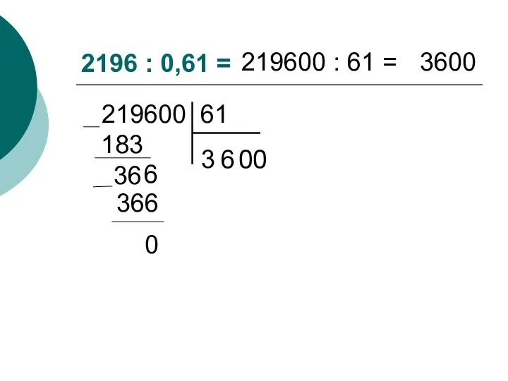 219600 61 3 183 36 366 0 2196 : 0,61