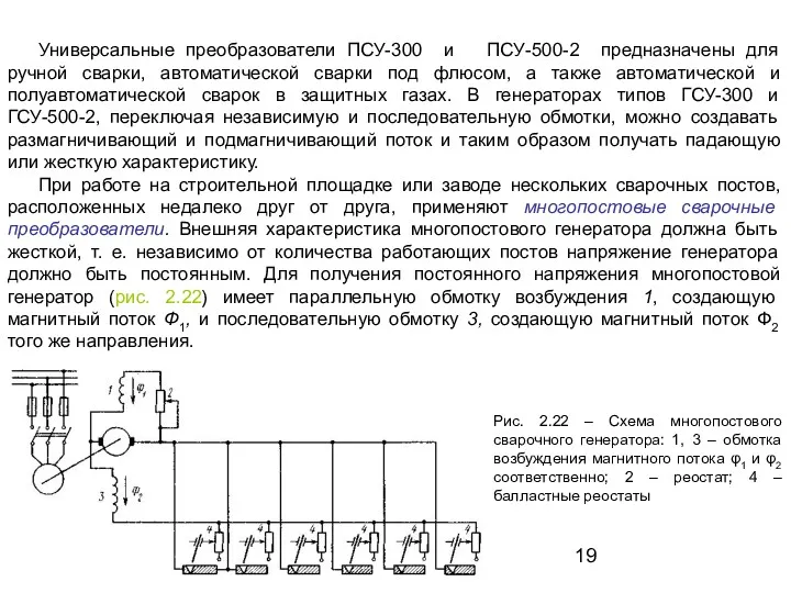 Универсальные преобразователи ПСУ-300 и ПСУ-500-2 предназначены для ручной сварки, автоматической