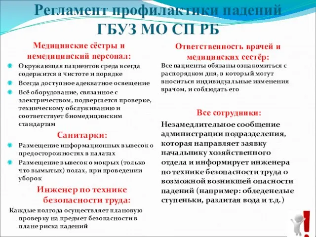 Медицинские сёстры и немедицинский персонал: Ответственность врачей и медицинских сестёр: