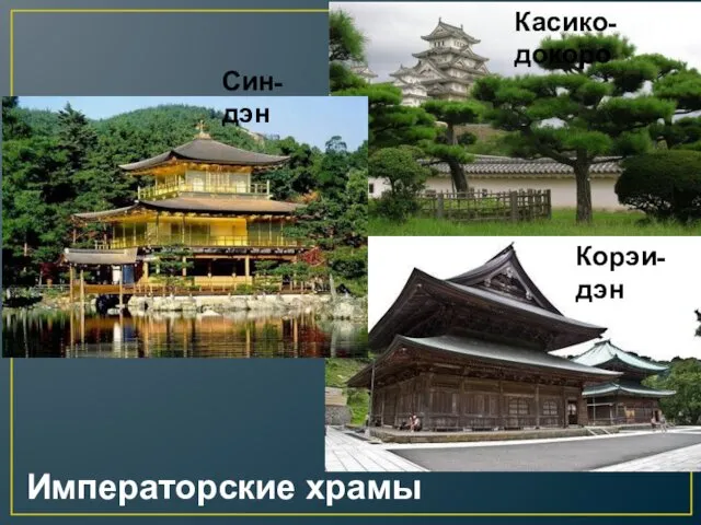 Императорские храмы Касико-докоро Корэи-дэн Син-дэн