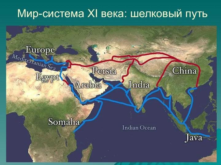 Мир-система XI века: шелковый путь