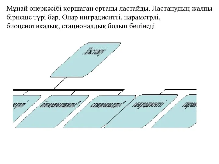 Мұнай өнеркәсібі қоршаған ортаны ластайды. Ластанудың жалпы бірнеше түрі бар.