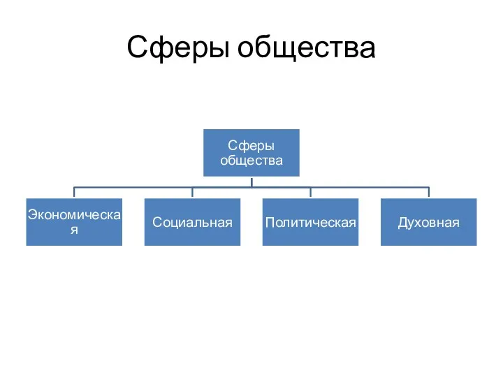 Сферы общества