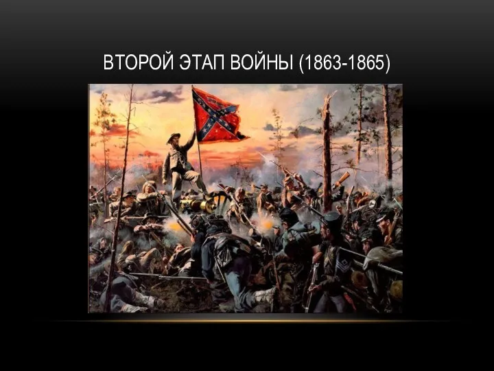 ВТОРОЙ ЭТАП ВОЙНЫ (1863-1865)