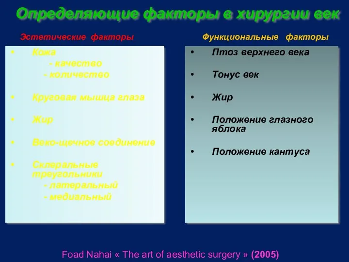 Foad Nahai « The art of aesthetic surgery » (2005)