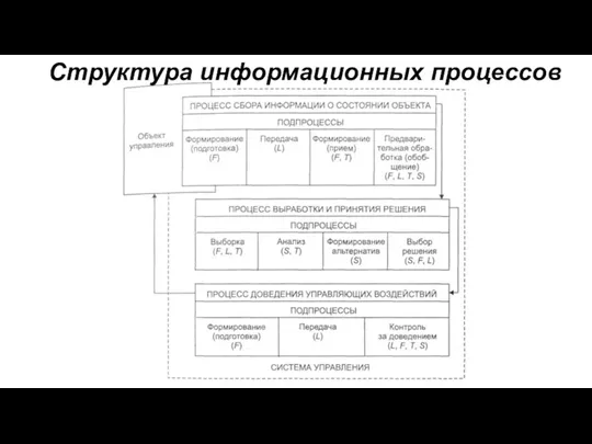 Структура информационных процессов