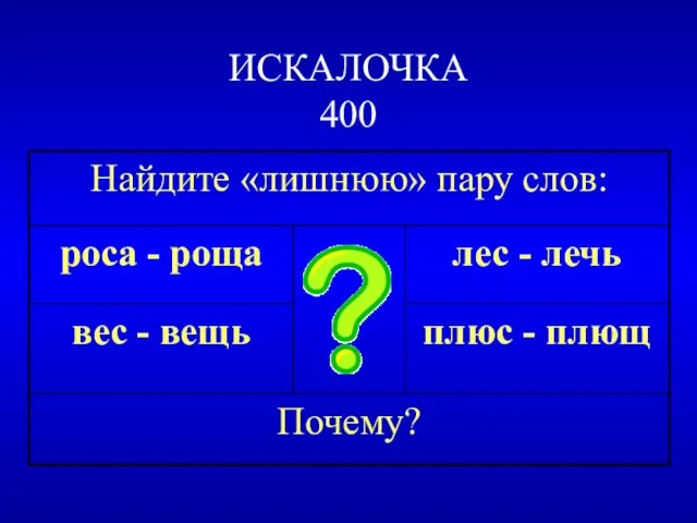 ИСКАЛОЧКА 400