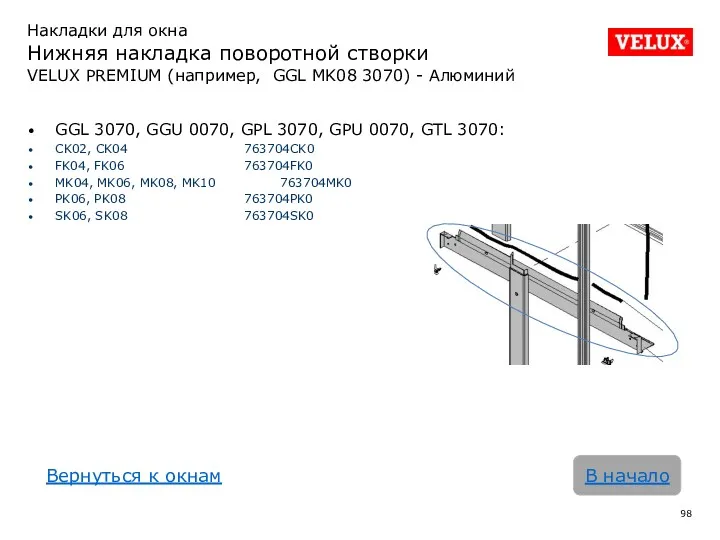 В начало GGL 3070, GGU 0070, GPL 3070, GPU 0070,