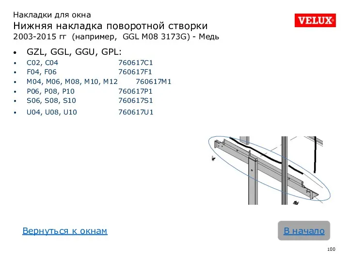 В начало GZL, GGL, GGU, GPL: C02, C04 760617C1 F04,