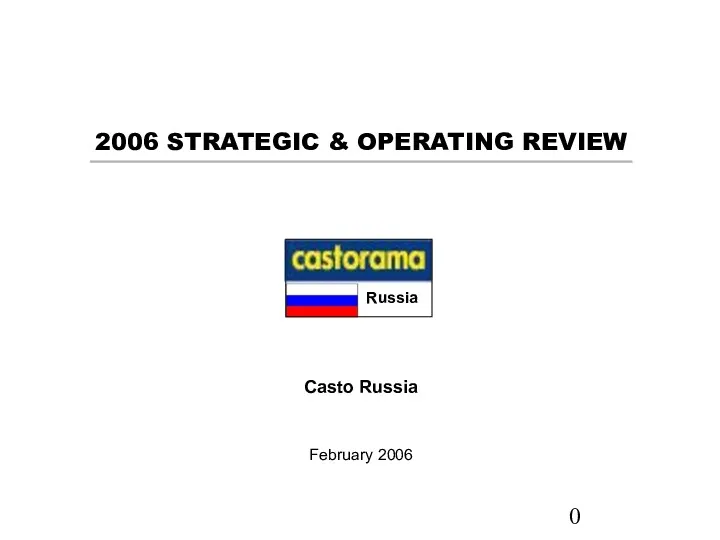 Strategic and operating review