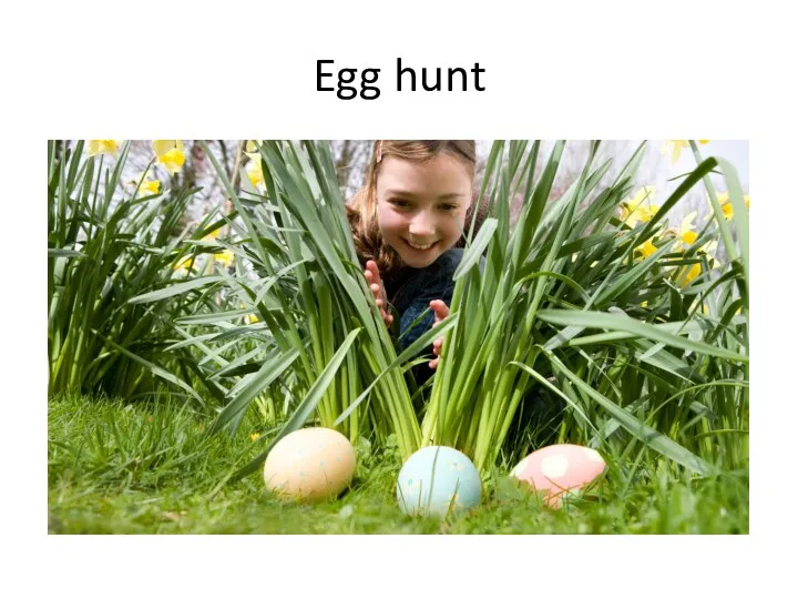 Egg hunt