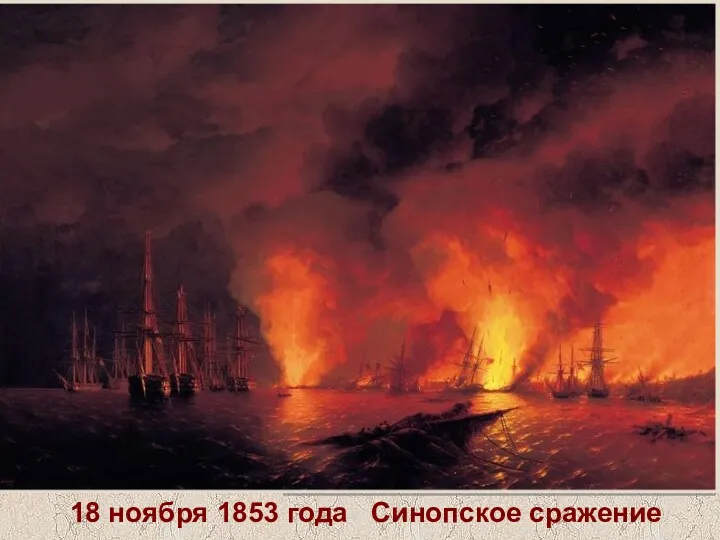 18 ноября 1853 года Синопское сражение