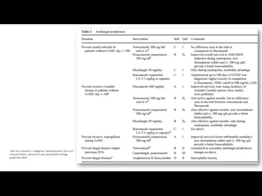 Infectious diseases in allogeneic haematopoietic stem cell transplantation: prevention and prophylaxis strategy guidelines 2016