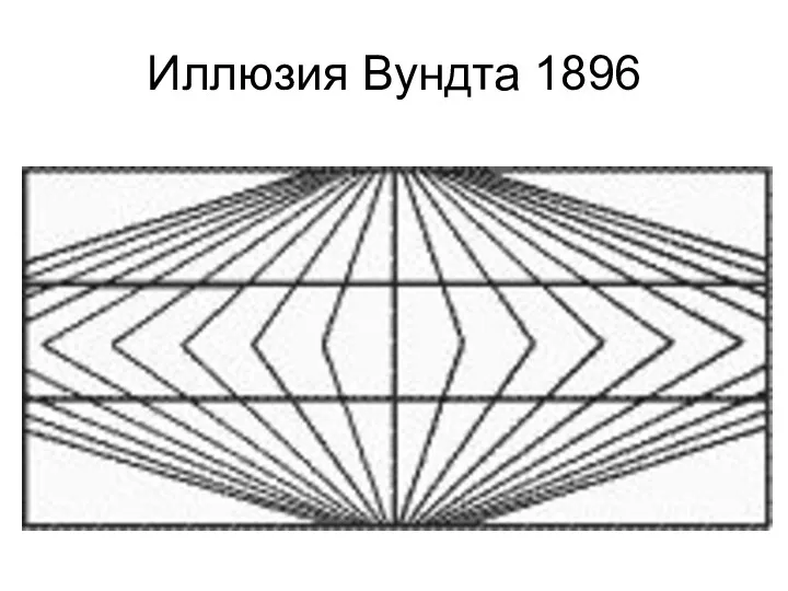 Иллюзия Вундта 1896