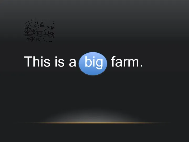 This is a big farm.