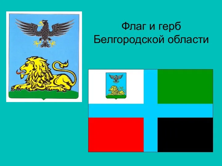 Флаг и герб Белгородской области