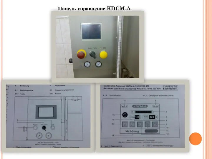 Панель управление KDCM-A