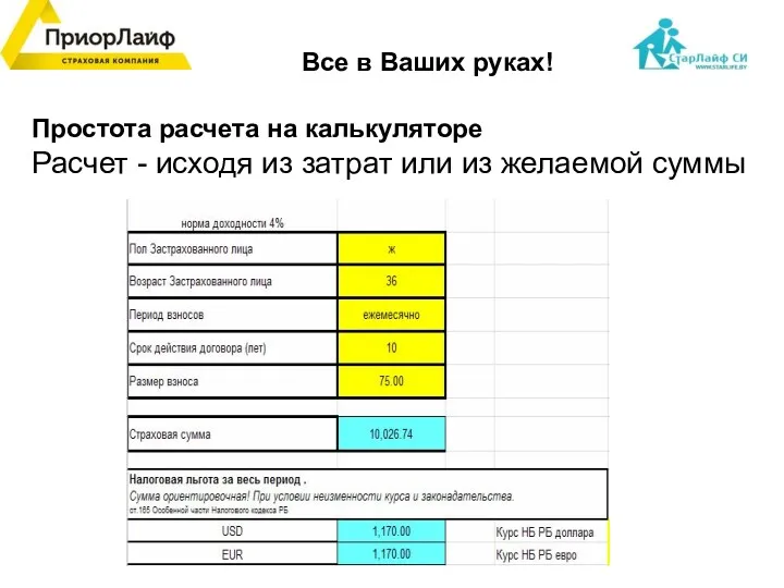 Все в Ваших руках! Простота расчета на калькуляторе Расчет -