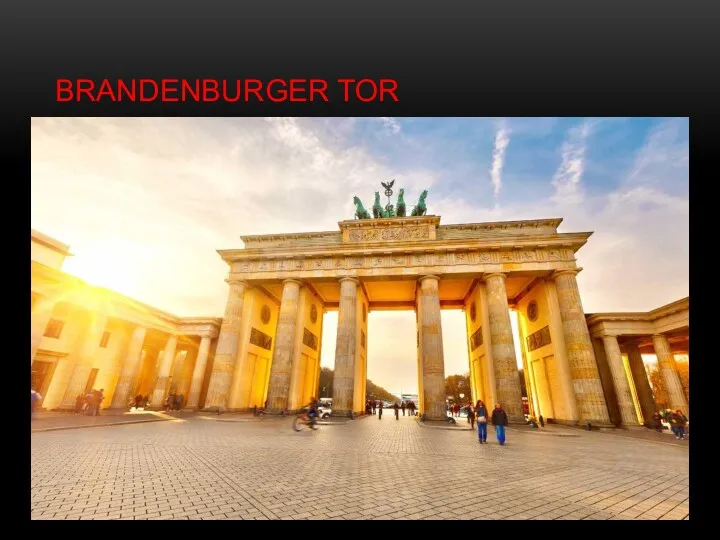 BRANDENBURGER TOR