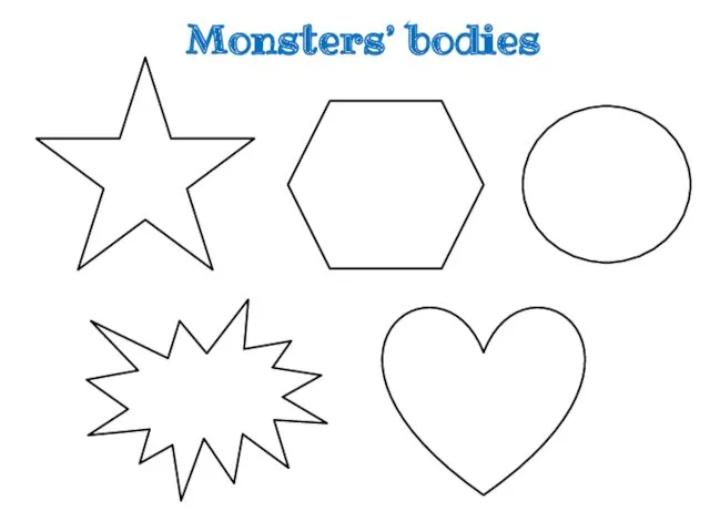 Monsters’ bodies