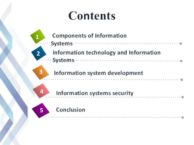 Contents Information systems security