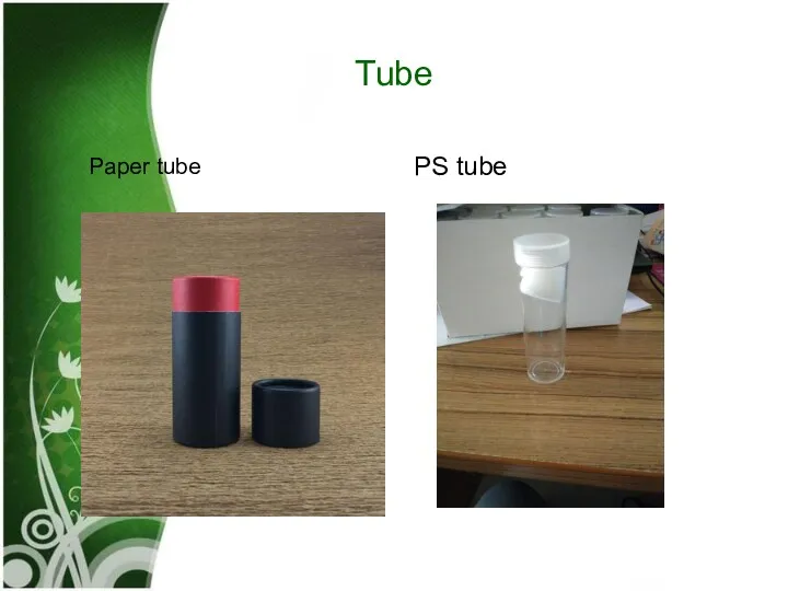 Tube Paper tube PS tube