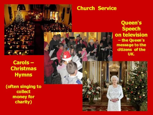 Church Service Carols – Christmas Hymns (often singing to collect