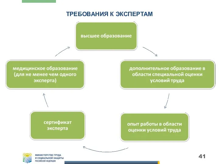 ТРЕБОВАНИЯ К ЭКСПЕРТАМ