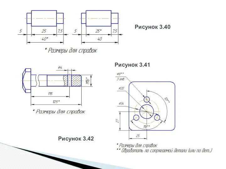 Рисунок 3.40 Рисунок 3.41 Рисунок 3.42