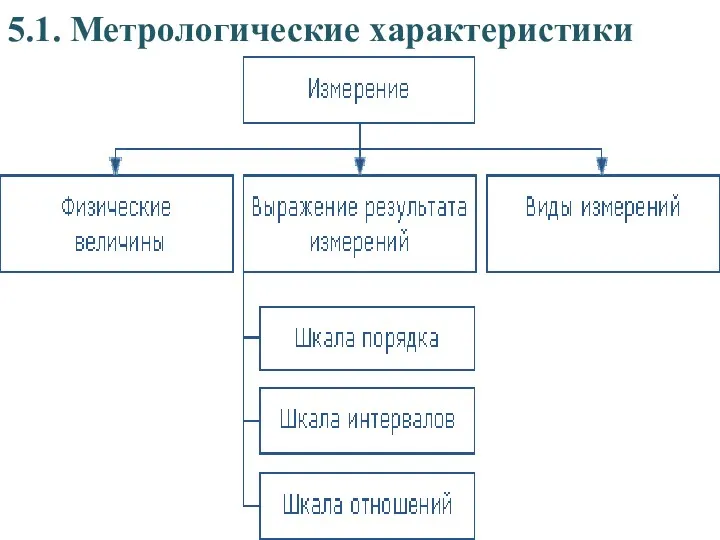 5.1. Метрологические характеристики