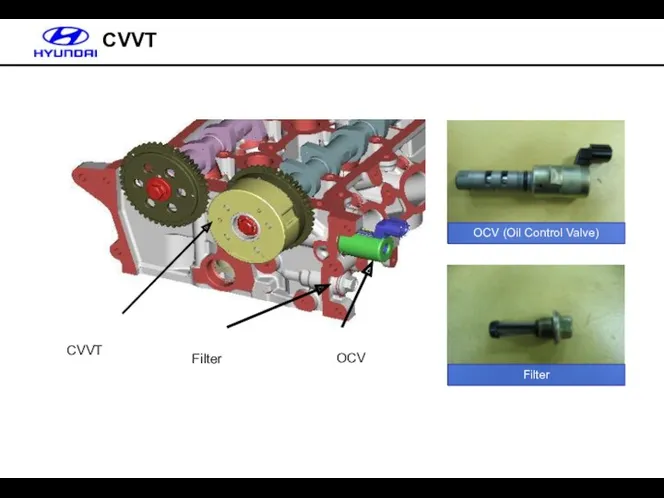 CVVT CVVT OCV Filter OCV (Oil Control Valve) Filter