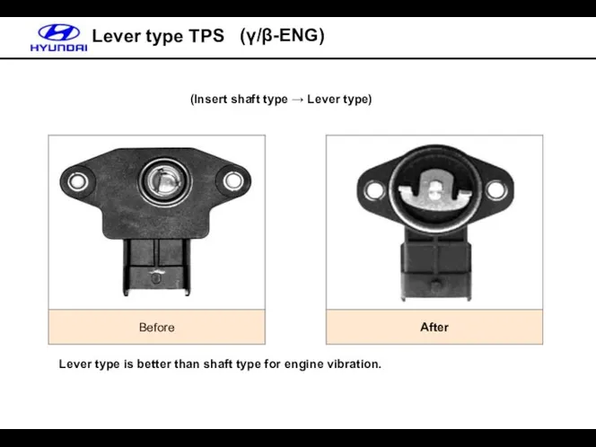 (Insert shaft type → Lever type) (γ/β-ENG) Lever type TPS