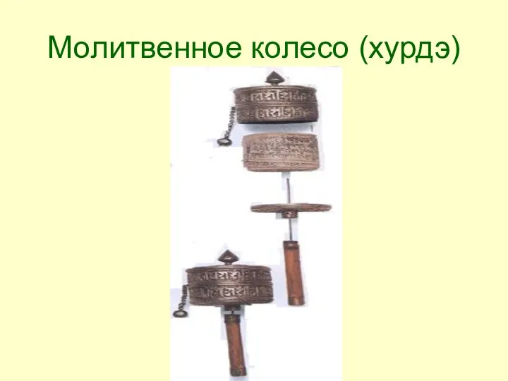 Молитвенное колесо (хурдэ)