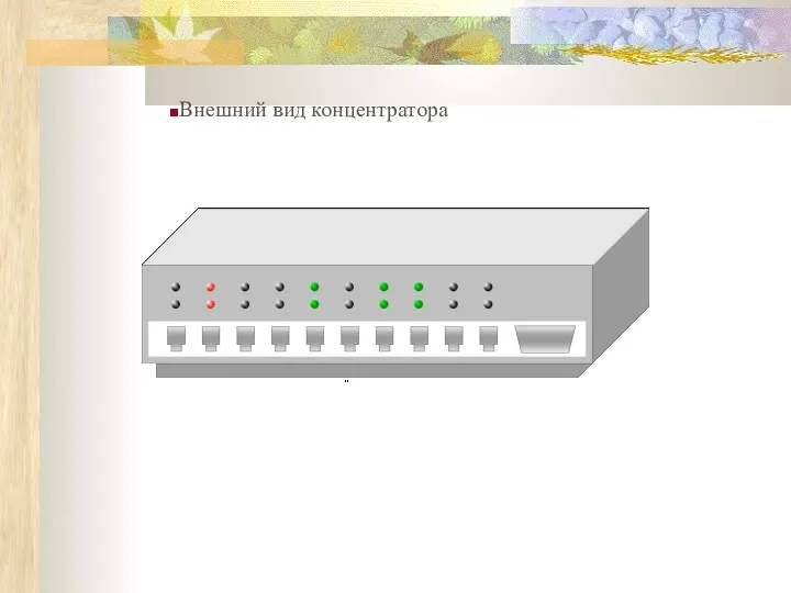 Внешний вид концентратора