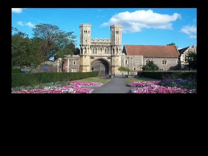 Abbey of St. Augustine is a ruined Benedictine abbey in