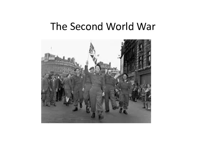 The Second World War