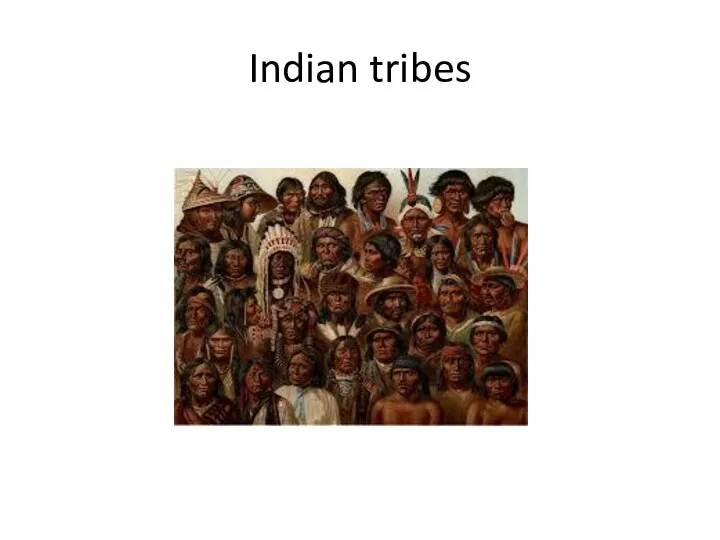 Indian tribes