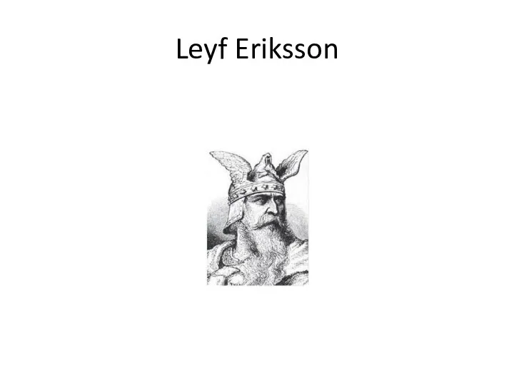 Leyf Eriksson