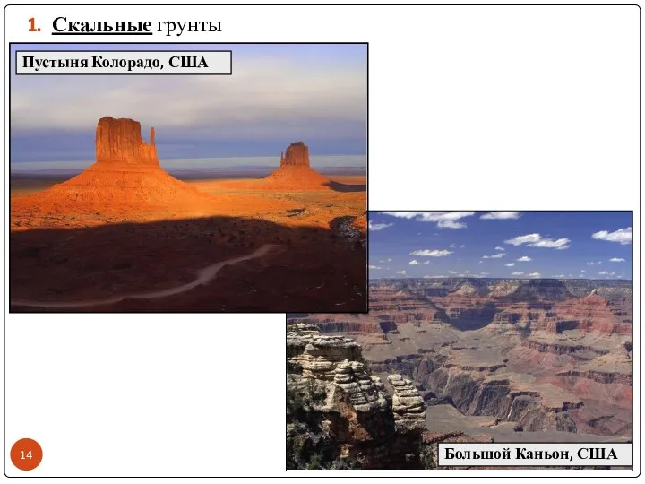 Скальные грунты Большой Каньон, США Пустыня Колорадо, США