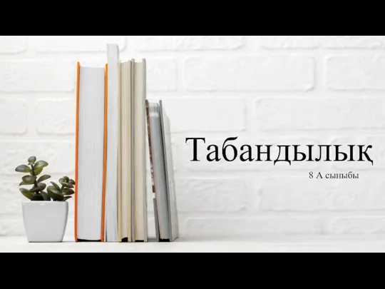 Табандылық 8 А сыныбы